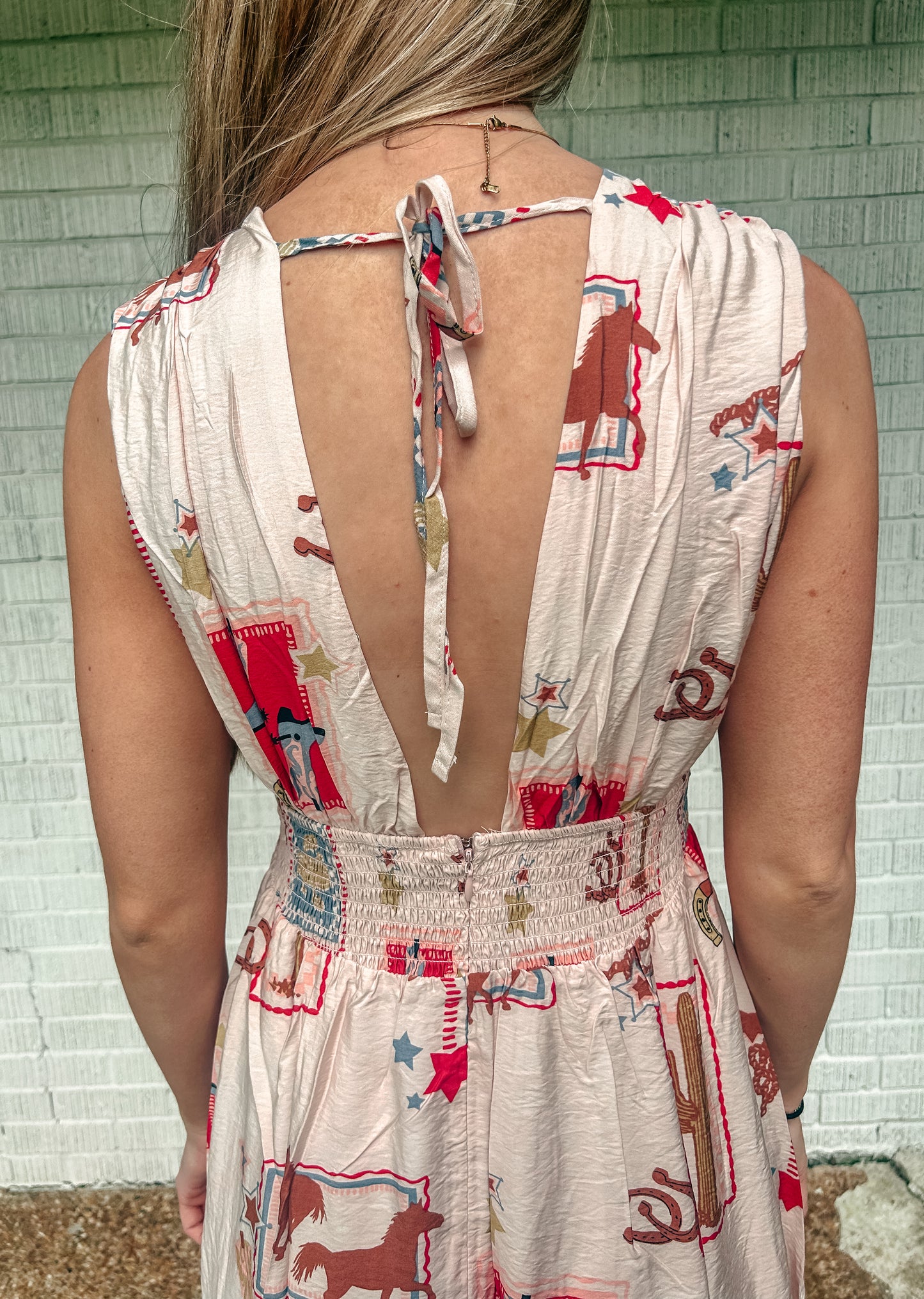 Cowgirl Charm Maxi Dress