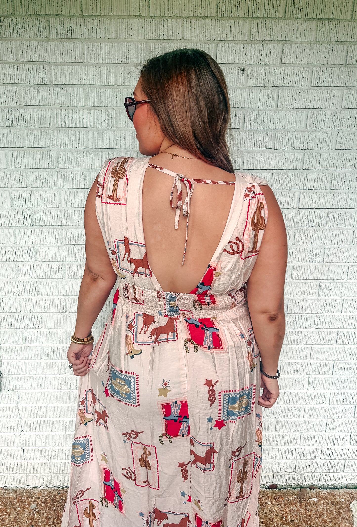 Cowgirl Charm Maxi Dress